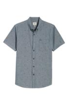 Men's Rip Curl Northern Short Sleeve Shirt - Blue