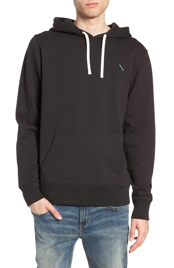 Men's Saturdays Nyc Ditch Embroidered Chest Slash Hooded Sweatshirt