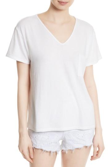 Women's Rag & Bone/jean Theo Pocket Tee - White