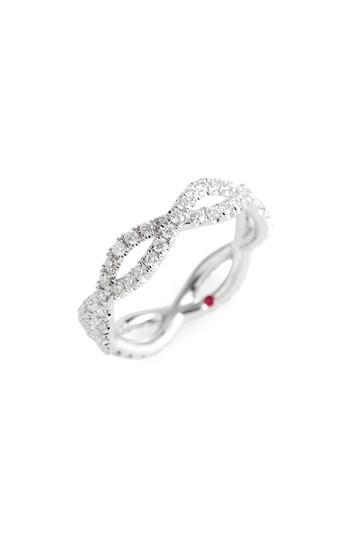 Women's Roberto Coin Diamond Infinity Ring