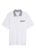 Men's Travis Mathew Haby Polo, Size - White