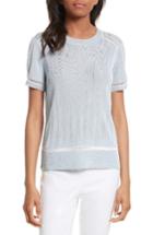 Women's Rag & Bone Kaitlin Knit Tee, Size - Blue