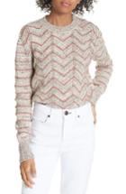 Women's Free People Zigzag Pullover - Red