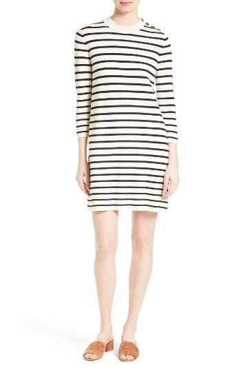 Women's Theory Lemdrella Prosecco Stripe Sweater Dress