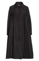 Women's Molly Goddard Pluto Taffeta Coat Us / 6 Uk - Black