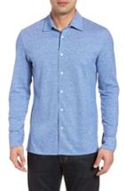 Men's Luciano Barbera Knit Shirt - Blue