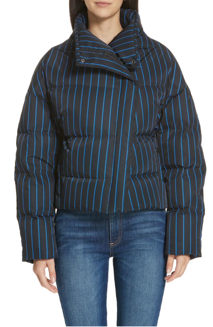 Women's Robert Rodriguez Fringe Detail Boiled Wool & Cashmere Wrap Coat - Black
