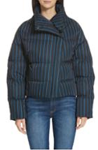 Women's Robert Rodriguez Fringe Detail Boiled Wool & Cashmere Wrap Coat - Black