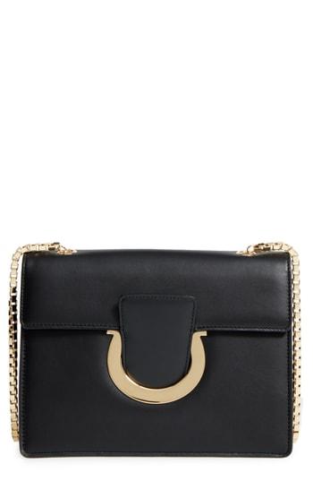 Salvatore Ferragamo Large Thalia Leather Crossbody Bag -