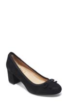 Women's Me Too Lily Bow Pump .5 M - Black