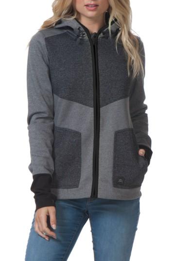 Women's Rip Curl Espy Anti Series Hooded Jacket - Grey