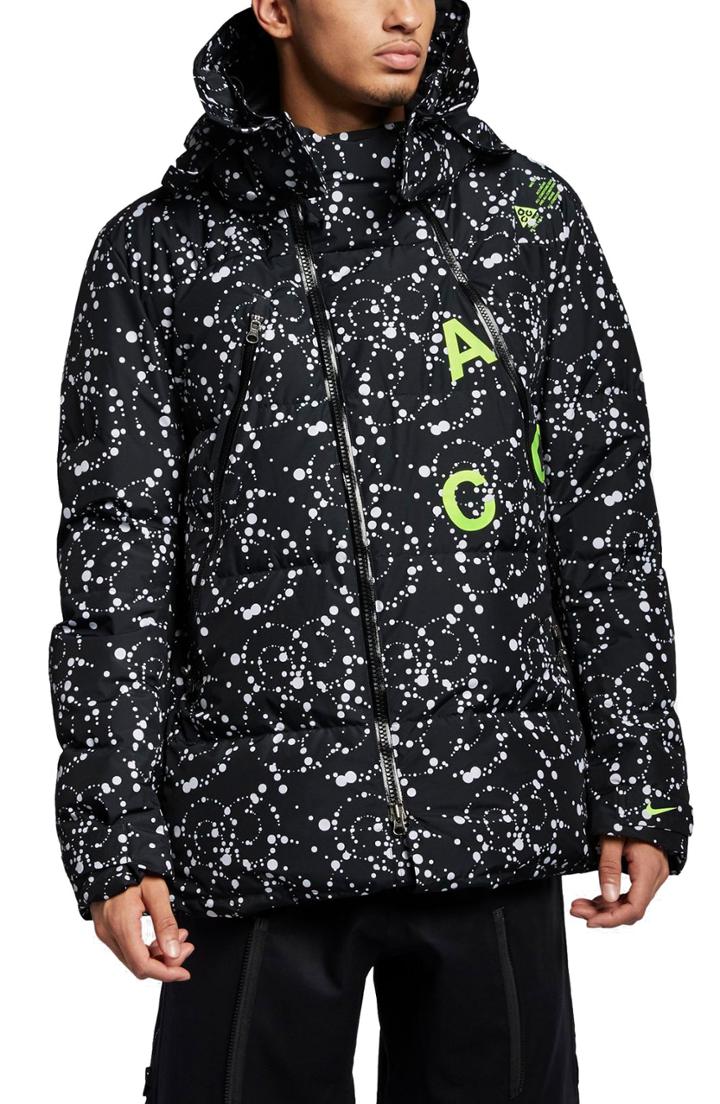 Men's Nike Nikelab Acg Down Fill Men's Parka - Black