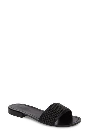 Women's Kendall + Kylie Kennedy Slide Sandal .5 M - Black