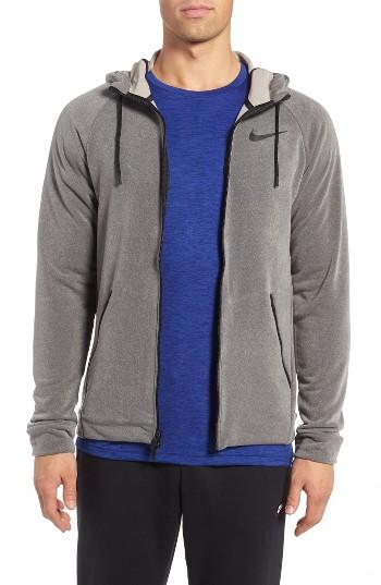 Men's Nike Hyper Elite Hoodie - Grey