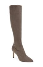 Women's Nine West Carrara Knee High Pointy Toe Boot M - Grey