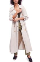 Women's Free People Sweet Melody Duster Jacket - Beige