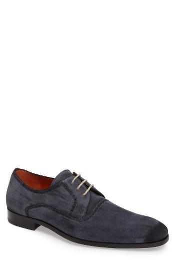 Men's Mezlan Euclid Plain Toe Derby M - Grey
