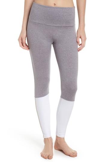 Women's Onzie Stripe Leggings - Beige