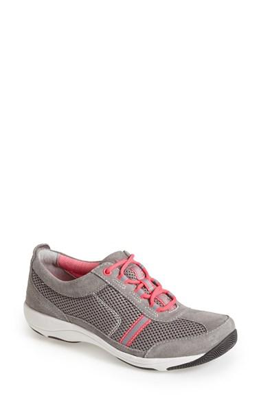 Women's Dansko 'helen' Suede & Mesh Sneaker
