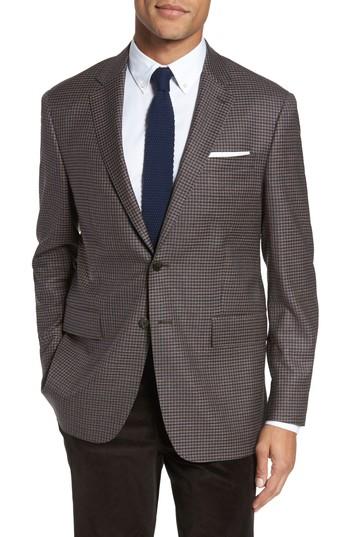 Men's Todd Snyder White Label Trim Fit Check Wool Sport Coat R - Brown