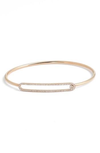 Women's Bony Levy Rounded Rectangle Diamond Bangle Bracelet (nordstrom Exclusive)