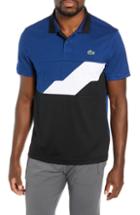 Men's Lacoste Sport Regular Fit Colorblock Tech Pique Polo (m) - Blue