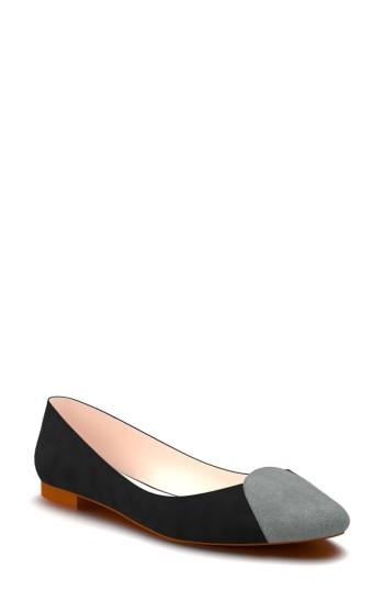 Women's Shoes Of Prey Loafer Ballet Flat .5 A - Red