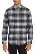 Men's Calibrate Plaid Flannel Sport Shirt