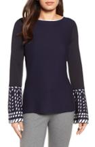 Women's Nic+zoe Falling Star Sweater - Blue