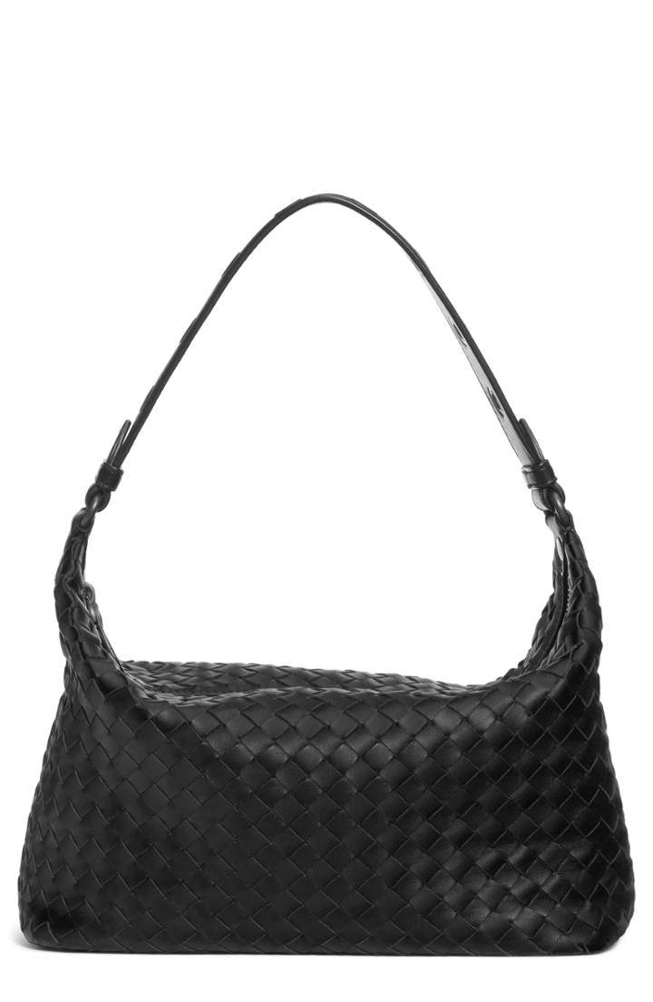 Bottega Veneta Ciambrino Leather Shoulder Bag -