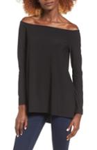 Women's Leith Off The Shoulder Tee, Size - Black