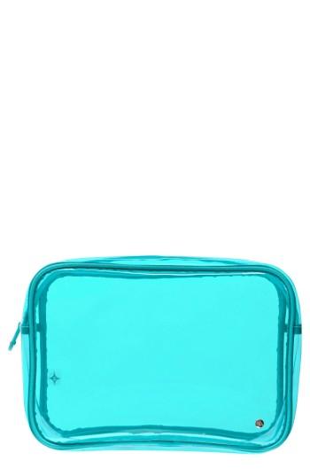 Stephanie Johnson Miami Jumbo Zip Cosmetics Case, Size - Miami Blue