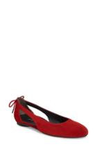 Women's Paul Green Maureen Cutout Flat Us/ 5.5uk - Red