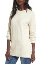 Women's Bp. Seam Front Tunic Sweater, Size - Beige