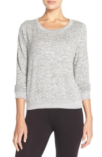 Women's Make + Model Brushed Hacci Sweatshirt - Grey