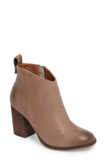Women's Bp. Lance Block Heel Bootie .5 M - Grey