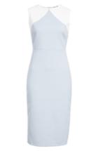 Women's Dvf Colorblock Sheath Dress - Grey