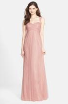 Women's Jenny Yoo 'willow' Convertible Tulle Gown - Pink