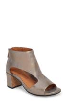 Women's Gentle Souls Charlene Peep Toe Sandal M - Metallic