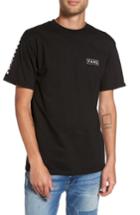 Men's Vans Checkmate Short Sleeve T-shirt - Black