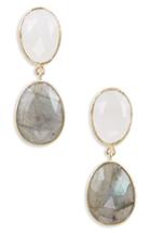 Women's Collections By Joya Patara Two-stone Drop Earrings