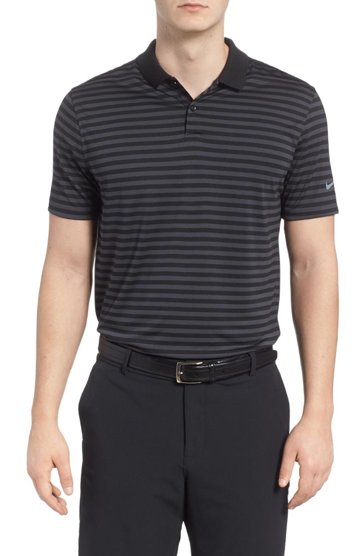 Men's Nike Dry Victory Stripe Golf Polo