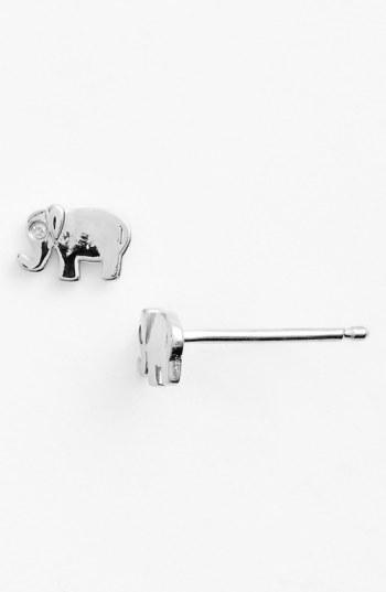 Women's Shy By Se Elephant Earrings