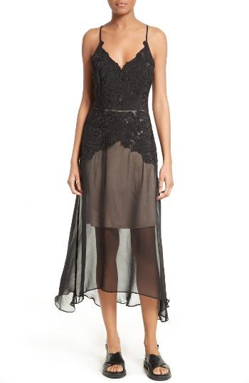 Women's Tracy Reese Mixed Media Midi Dress