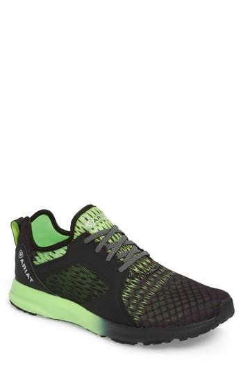 Men's Ariat Fuse Ombre Sneaker M - Black