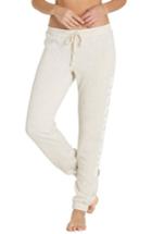 Women's Billabong Heritage Type Graphic Fleece Sweatpants - Grey