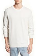 Men's Lacoste Pique Cotton Sweater (xl) - White