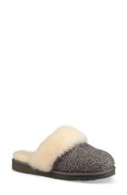 Women's Ugg Cozy Knit Genuine Shearling Slipper M - Grey