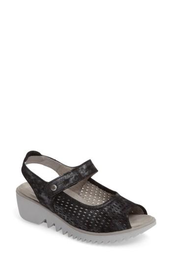 Women's Wolky Blade Sandal .5-6us / 36eu - Black