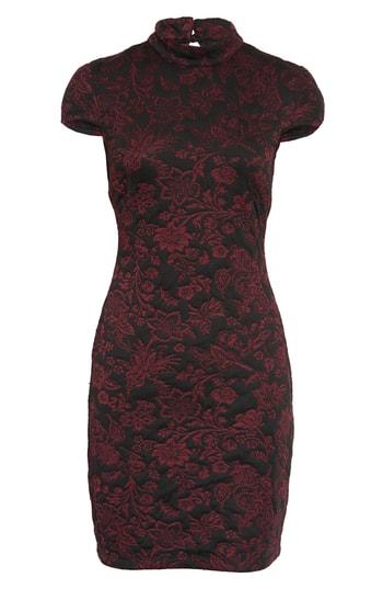 Women's Love, Nickie Lew Pucker Knit Dress - Burgundy